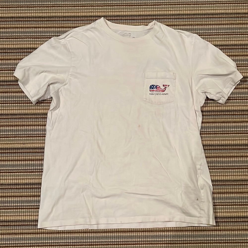 Vineyard Vines American Flag T-Shirt